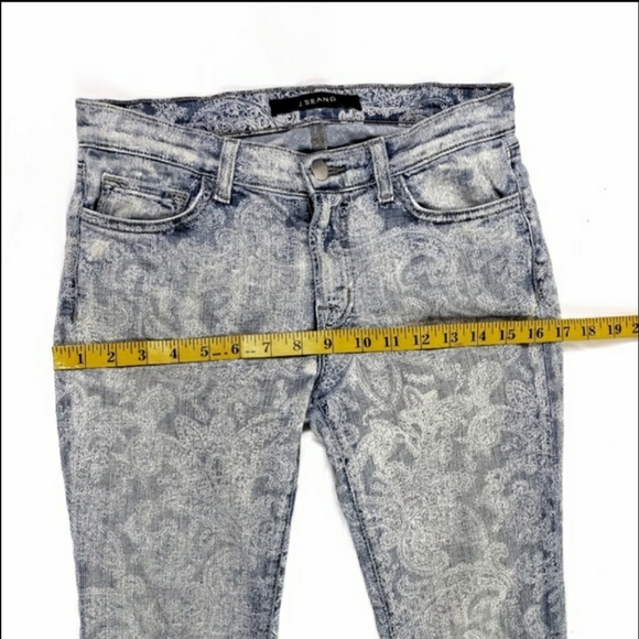J Brand 26 Paisley Lace Skinny Jean (A) - Picture 8 of 9